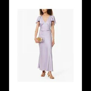 Reformation Dress Vida Satin Dress Aura Size 8